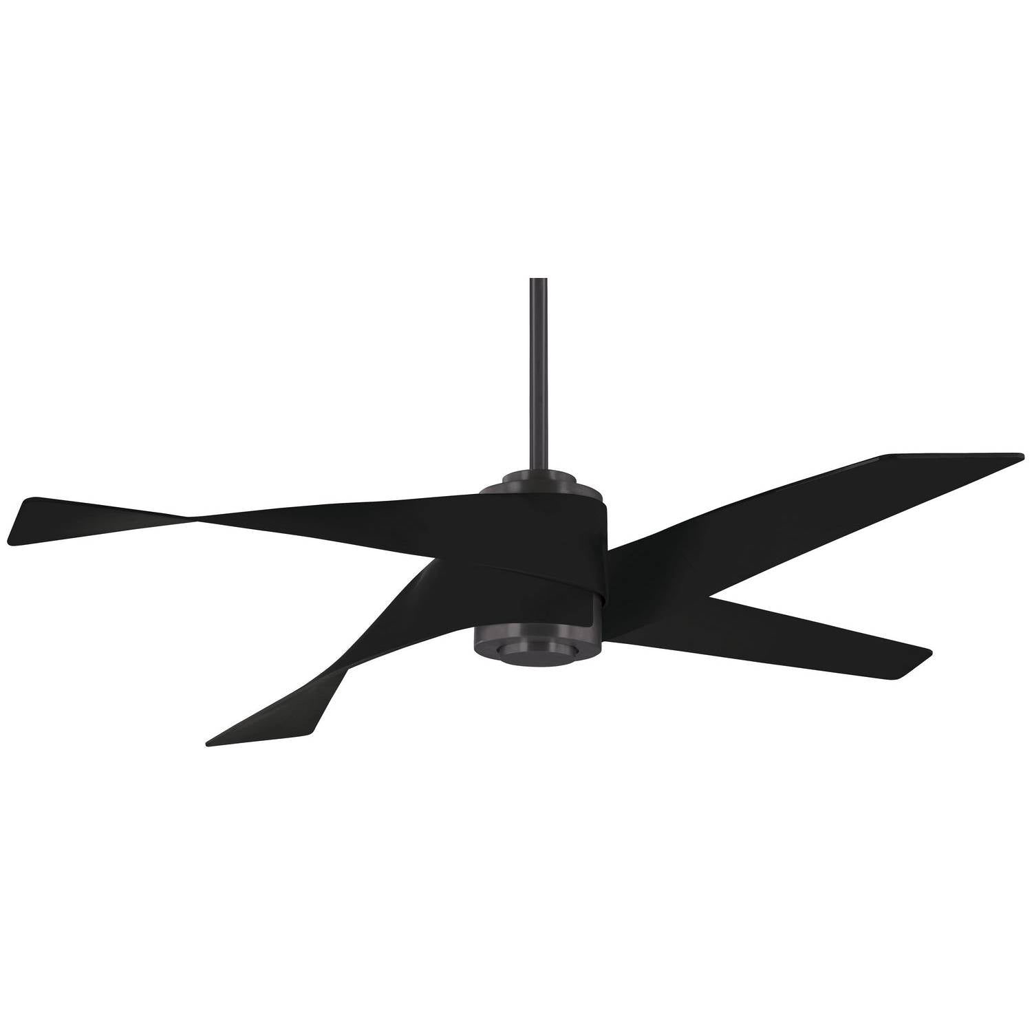 Minka Aire - F903L-GM/MBK - 64"Ceiling Fan - Artemis IV - Gun Metal