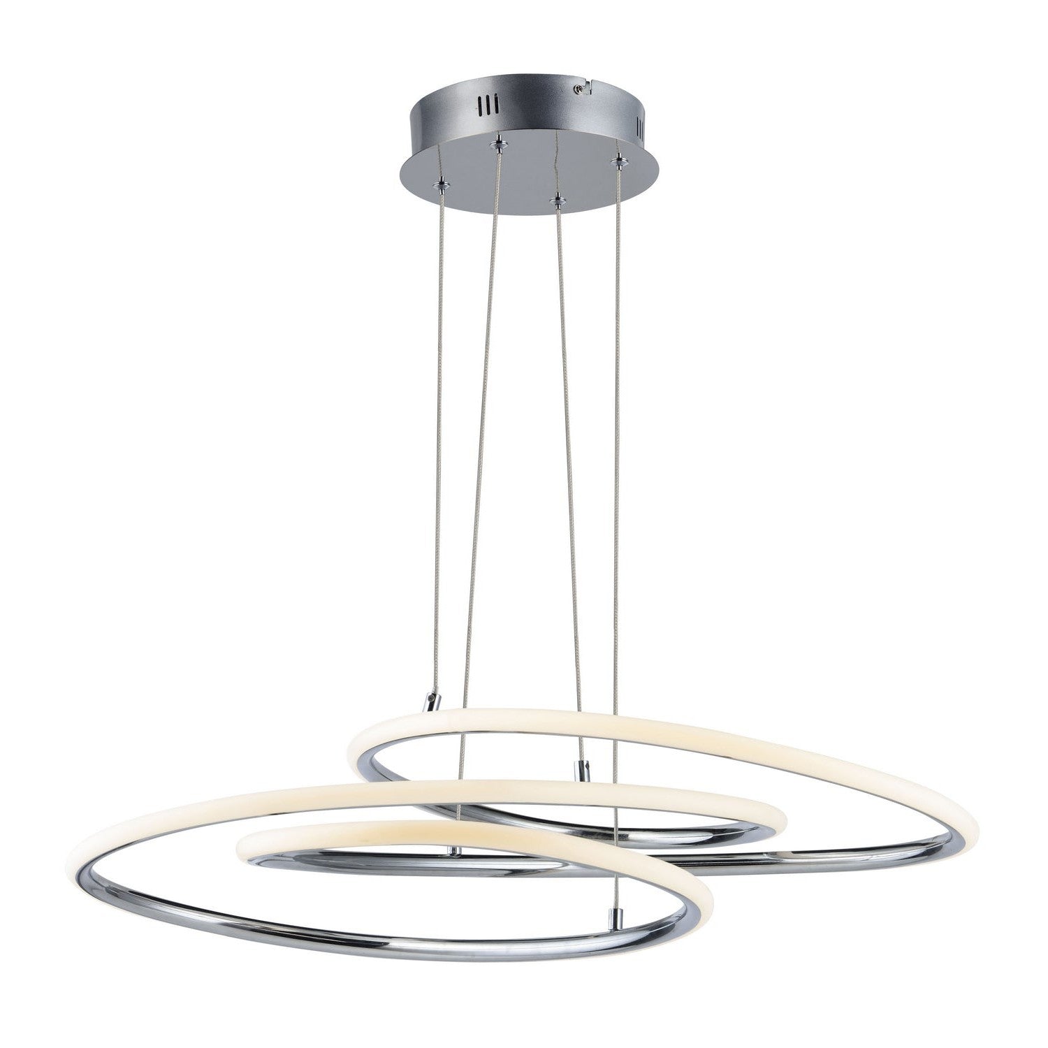ET2 - E24132-PC - LED Pendant - Coaster - Polished Chrome