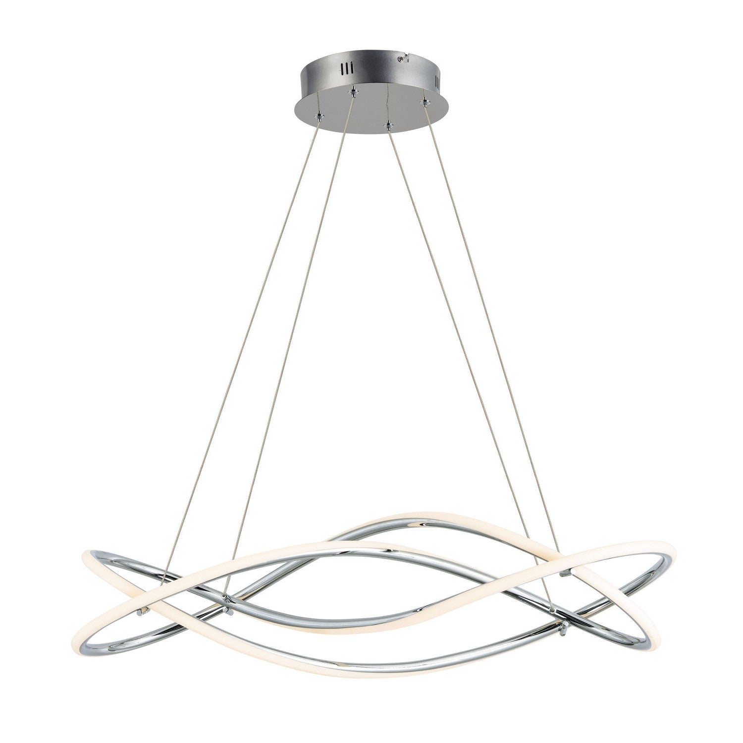 ET2 - E24136-PC - LED Pendant - Coaster - Polished Chrome