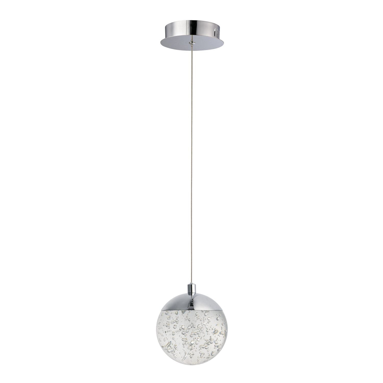 ET2 - E24261-91PC - LED Pendant - Orb II - Polished Chrome