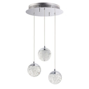 ET2 - E24263-91PC - LED Pendant - Orb II - Polished Chrome