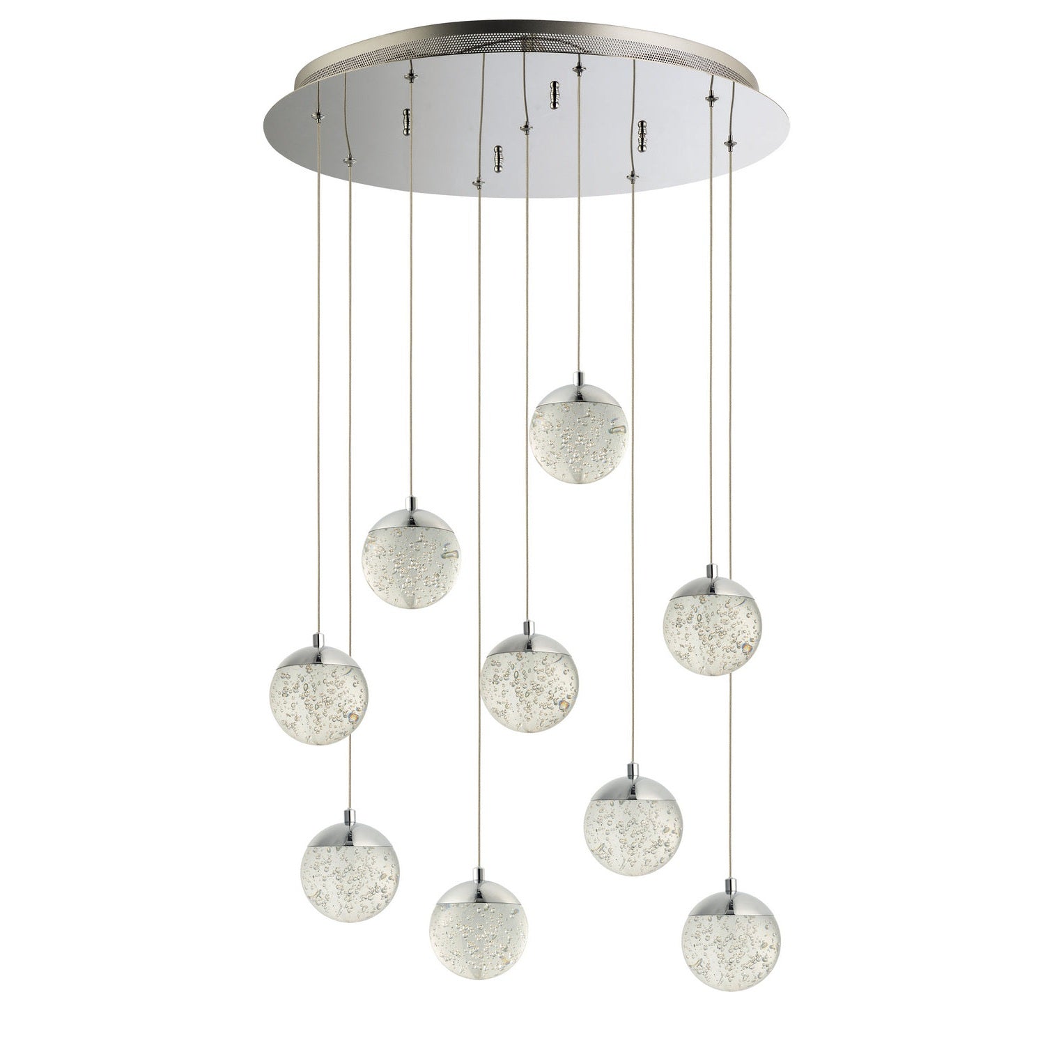 ET2 - E24269-91PC - LED Pendant - Orb II - Polished Chrome
