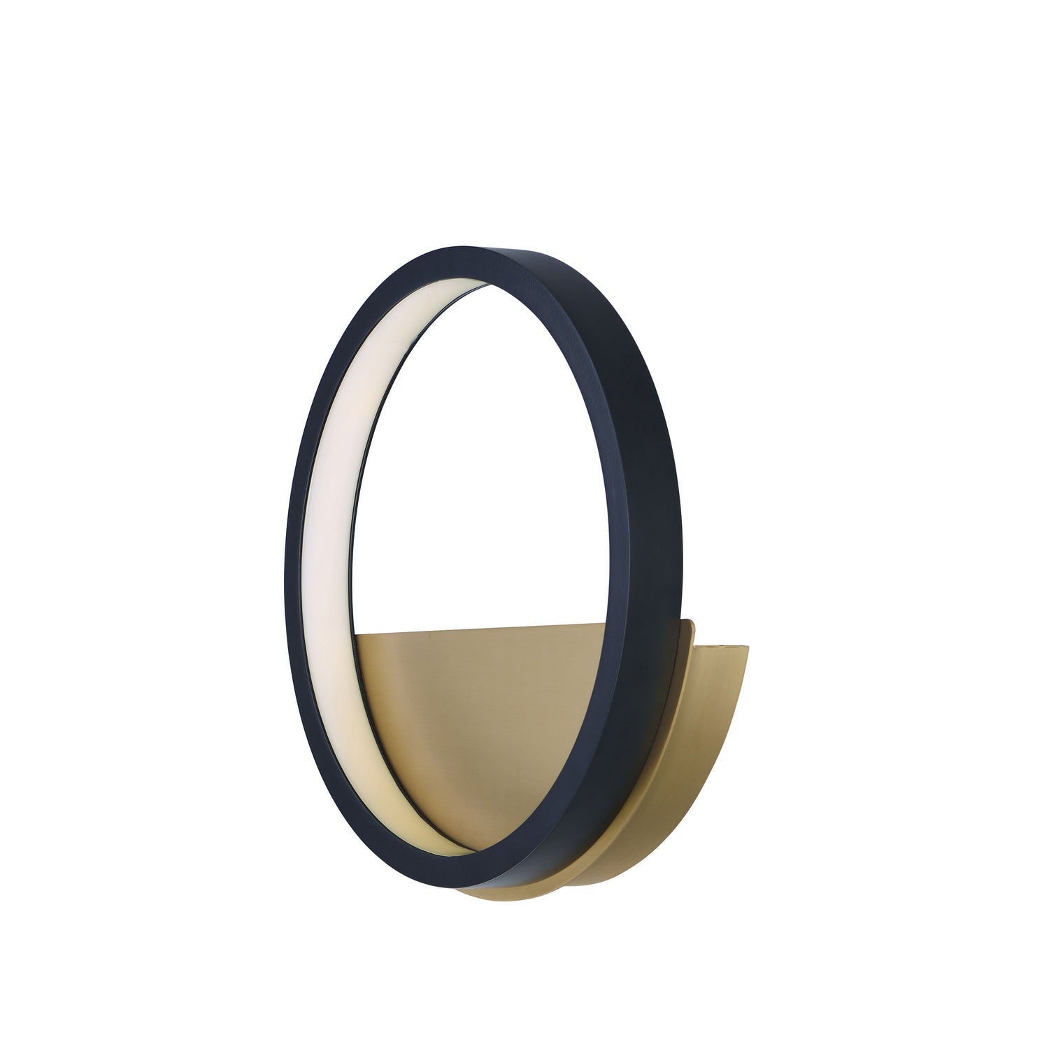 ET2 - E24320-BKGLD - LED Wall Sconce - Hoopla - Black / Gold