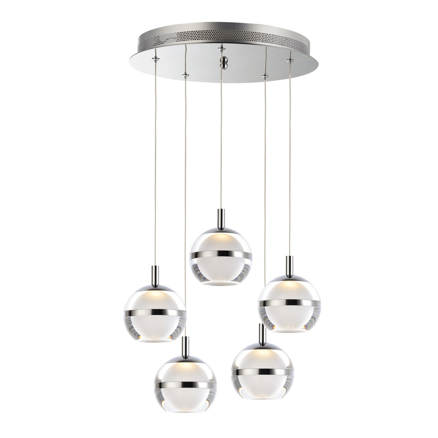 ET2 - E24595-93PC - LED Pendant - Swank - Polished Chrome