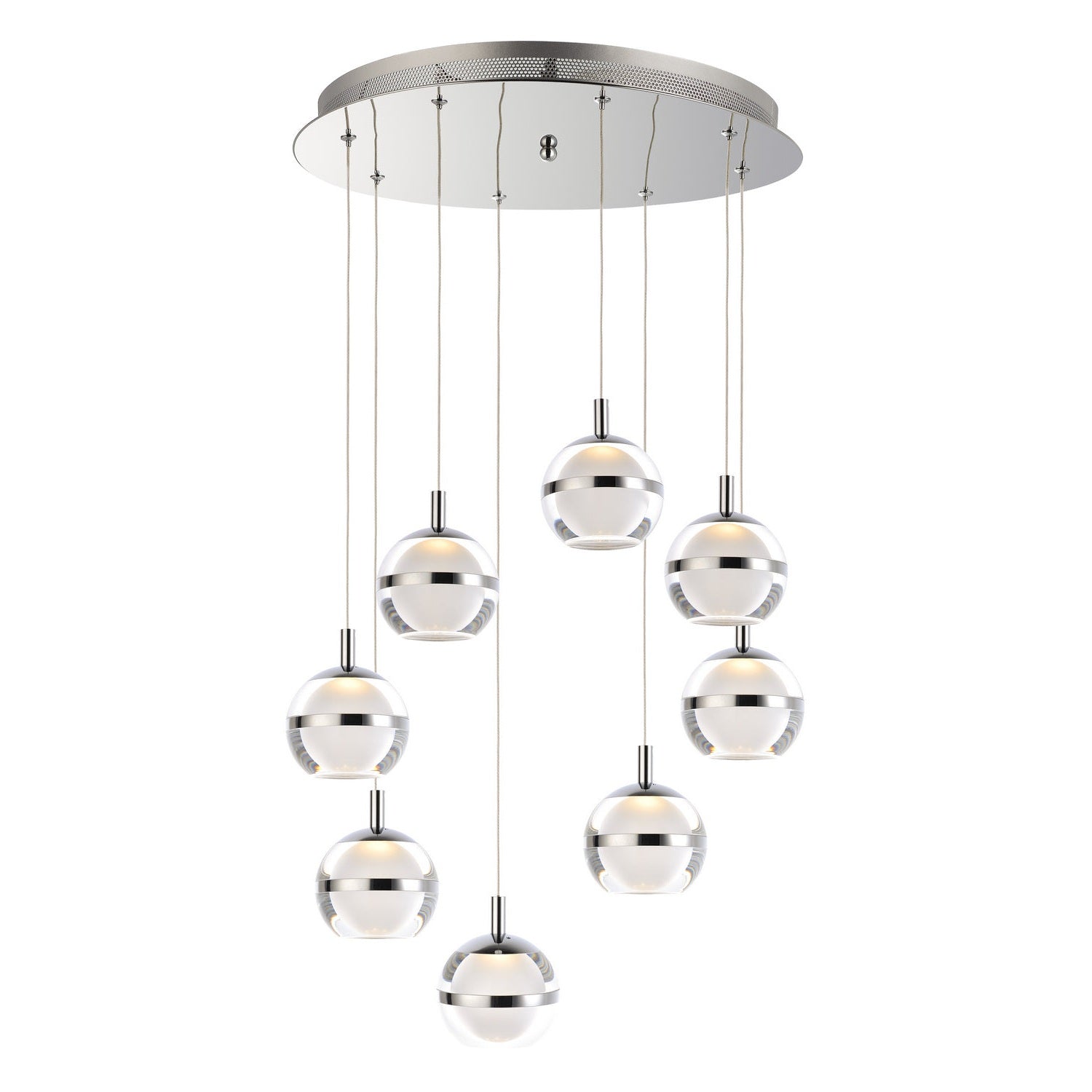 ET2 - E24598-93PC - LED Pendant - Swank - Polished Chrome