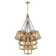 Fredrick Ramond - FR42449BBZ - LED Chandelier - Ensemble - Brushed Bronze