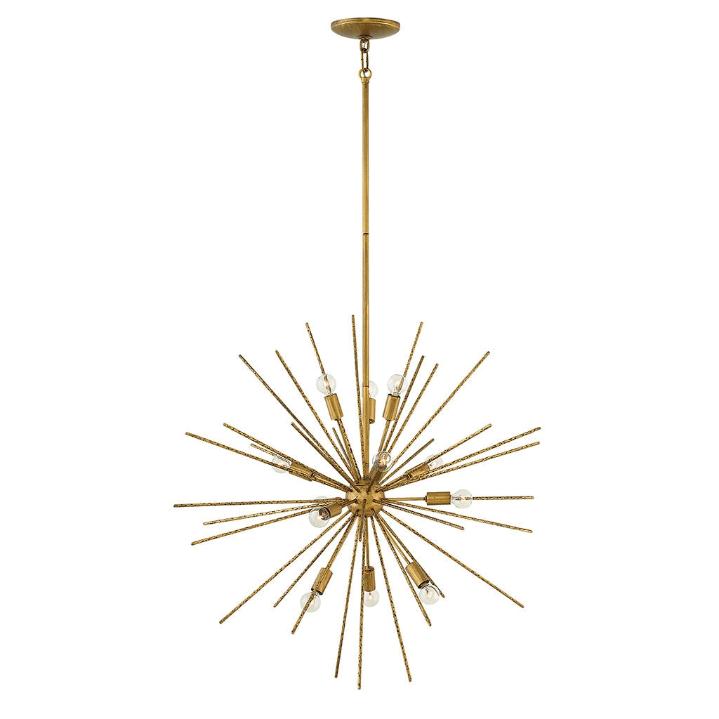 Fredrick Ramond - FR43015BNG - LED Chandelier - Tryst - Burnished Gold