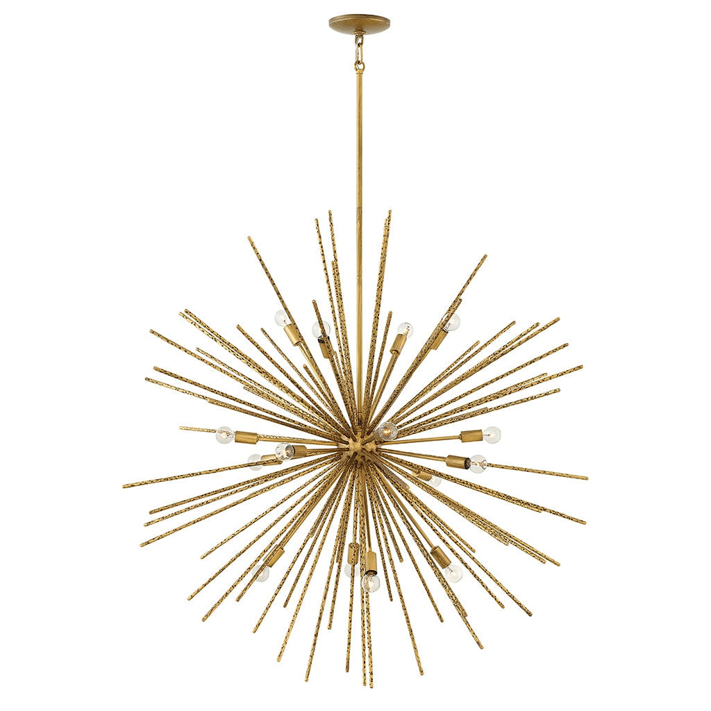 Fredrick Ramond - FR43016BNG - LED Chandelier - Tryst - Burnished Gold