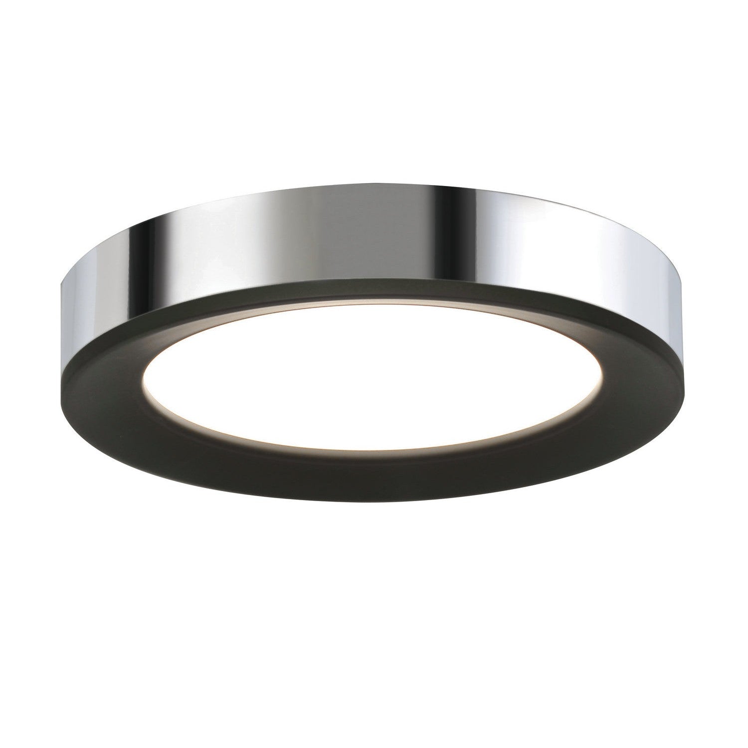 AFX Lighting - AAF121400L30D1BKPC - LED Flush Mount - Alta - Black and Polished Chrome