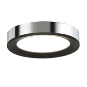 AFX Lighting - AAF121400L30D1BKPC - LED Flush Mount - Alta - Black and Polished Chrome