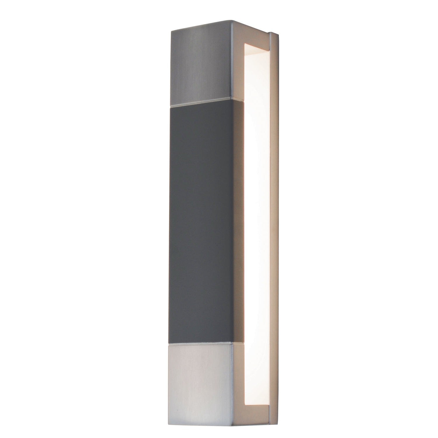 AFX Lighting - PTS3151200L30D1SNGY - LED Wall Sconce - Post - Satin Nickel and Dark Grey