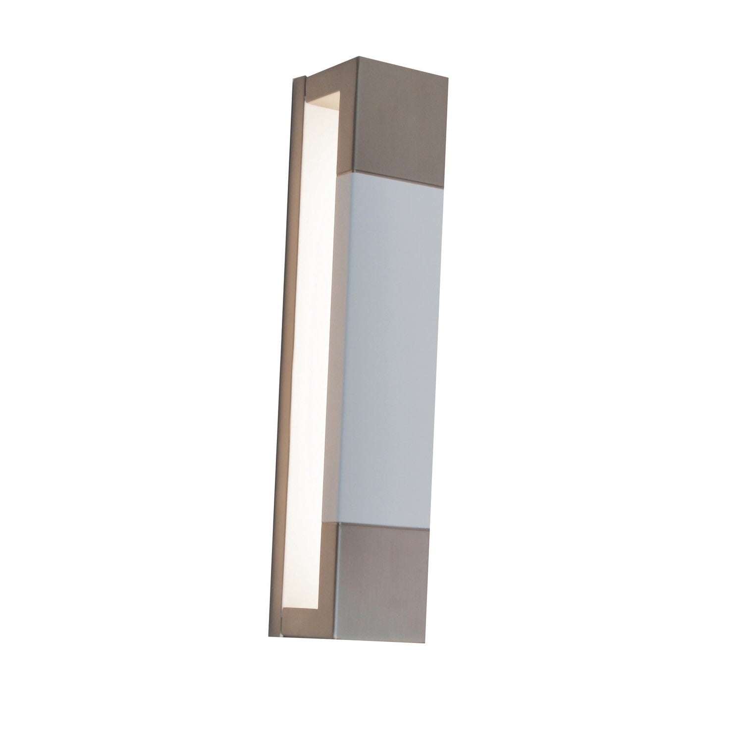 AFX Lighting - PTS3151200L30D1SNWH - LED Wall Sconce - Post - Satin Nickel and White