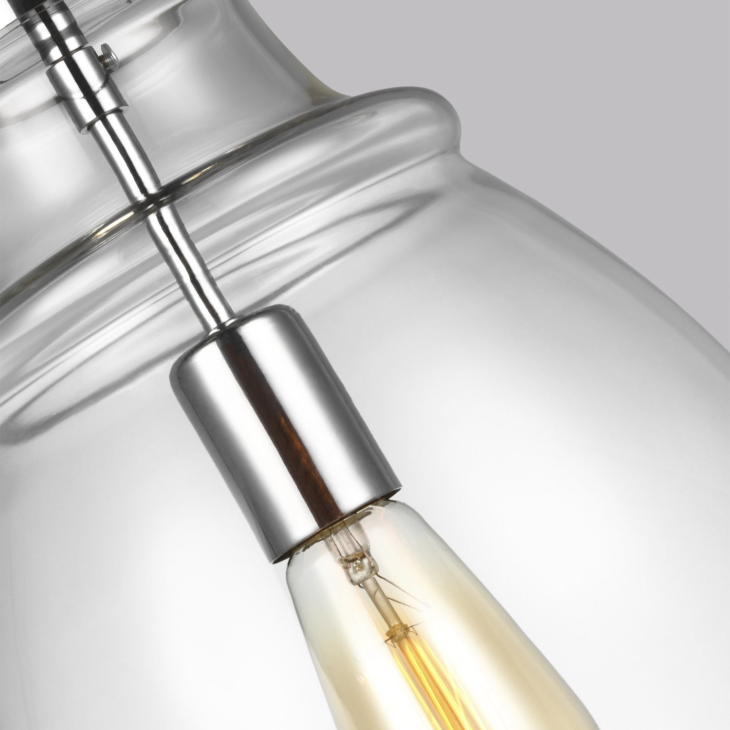 Generation Lighting - P1484CH - One Light Pendant - Marino - Chrome