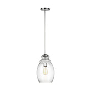 Generation Lighting - P1484CH - One Light Pendant - Marino - Chrome