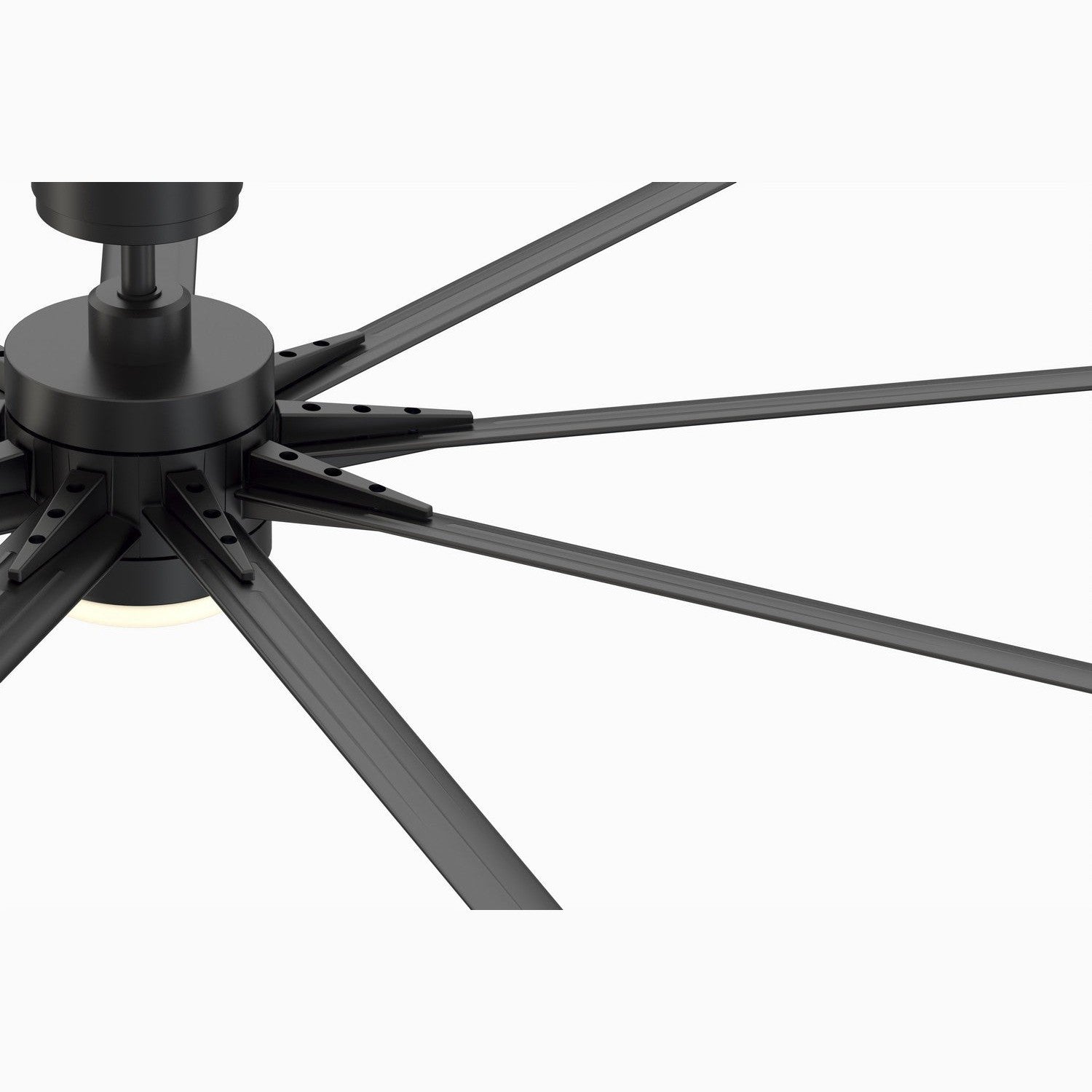 Fanimation - FPD8159BLW - 84"Ceiling Fan - Odyn 84 - Black