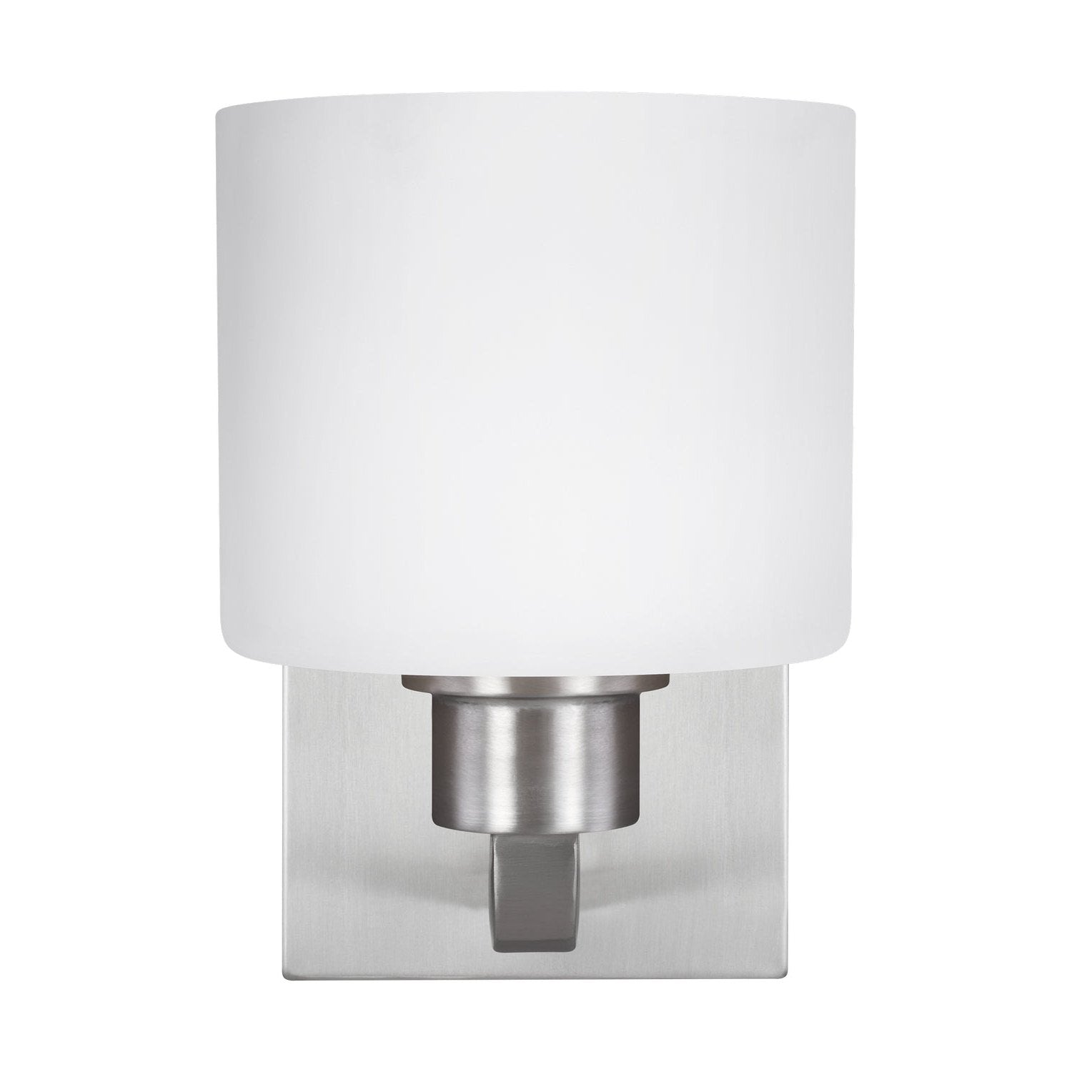 Generation Lighting - 4128801-962 - One Light Wall / Bath Sconce - Canfield - Brushed Nickel