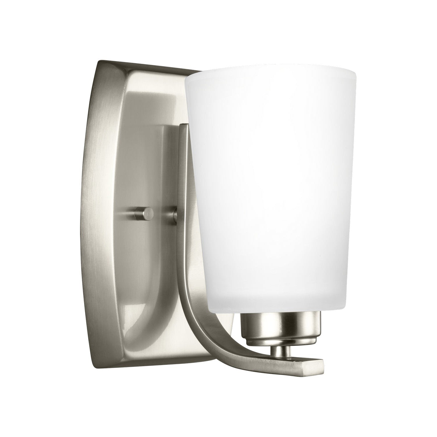 Generation Lighting - 4128901EN3-962 - One Light Wall / Bath Sconce - Franport - Brushed Nickel