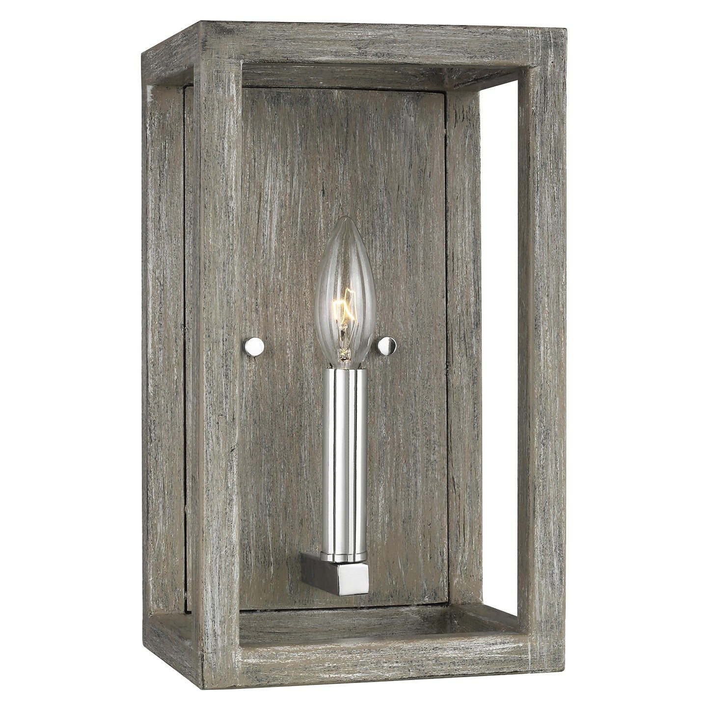 Generation Lighting - 4134501-872 - One Light Wall / Bath Sconce - Moffet Street - Washed Pine