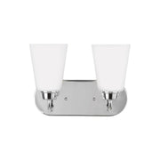 Generation Lighting - 4415202EN3-05 - Two Light Wall / Bath - Kerrville - Chrome