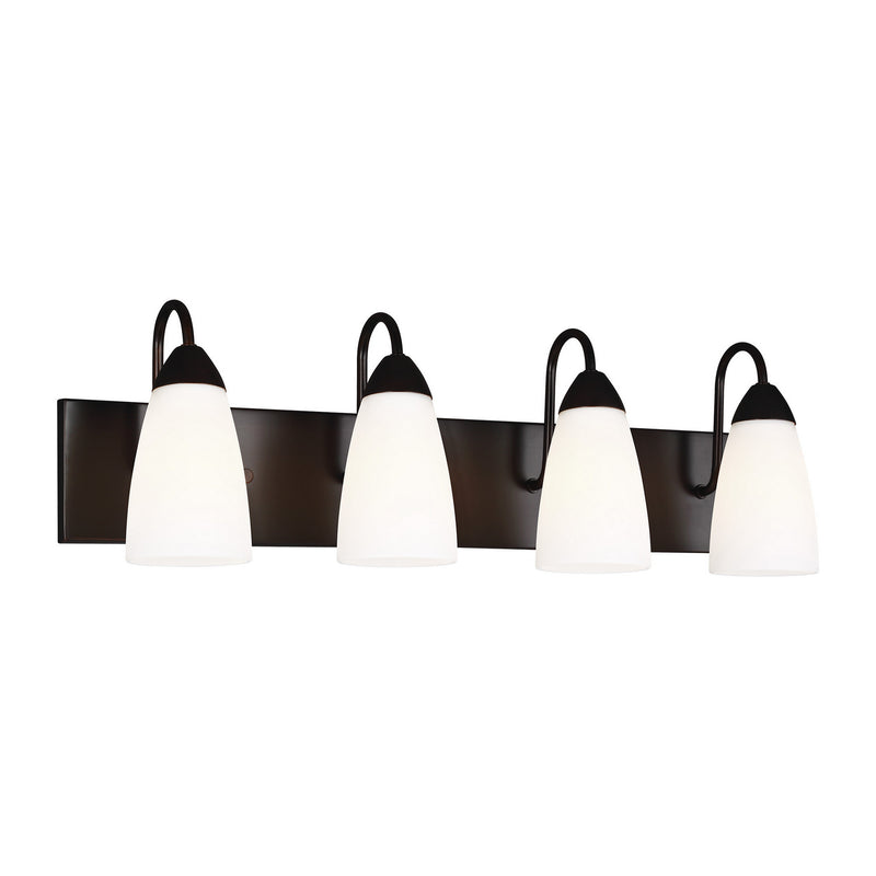 Generation Lighting - 4420204EN3-710 - Four Light Wall / Bath - Seville - Bronze