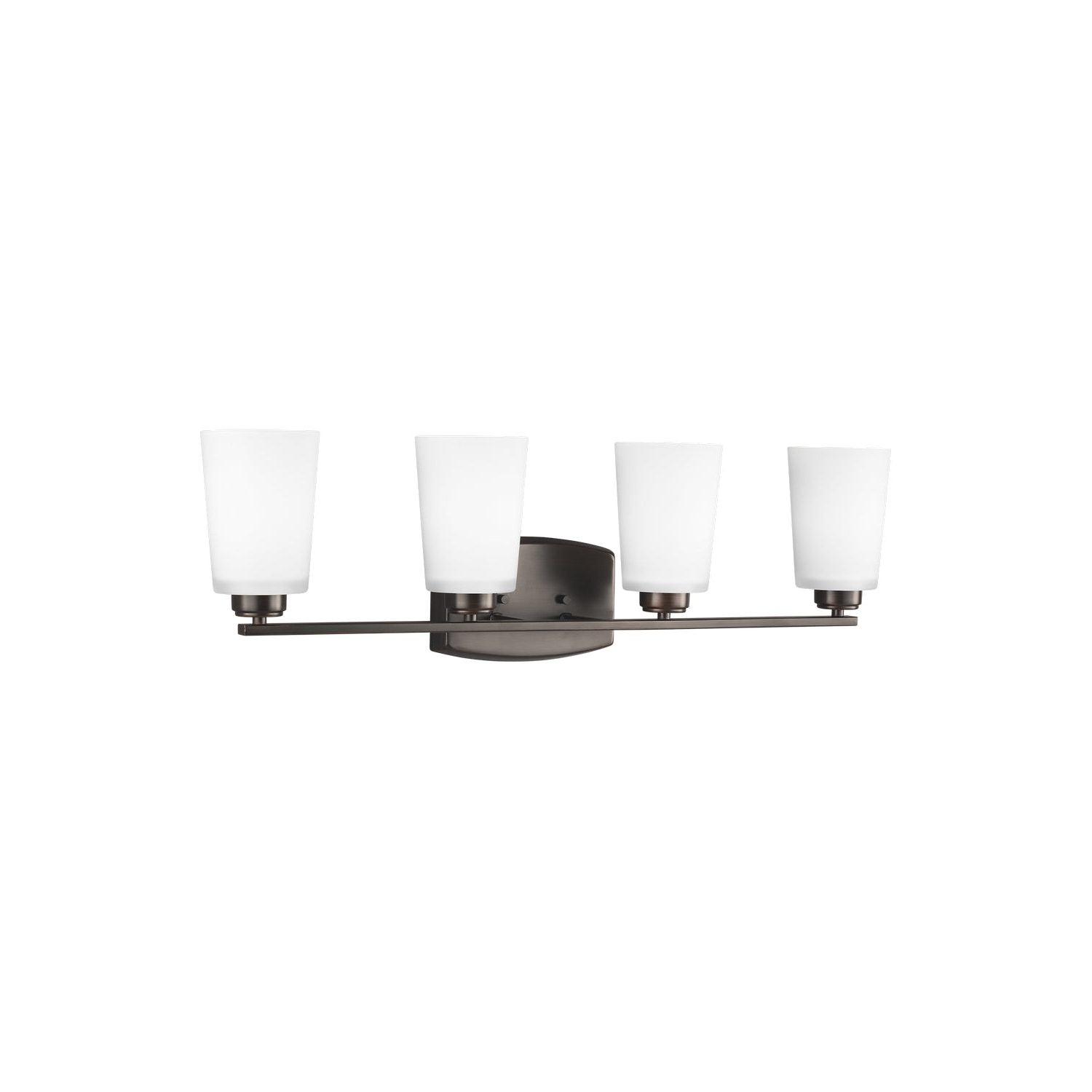 Generation Lighting - 4428904-710 - Four Light Wall / Bath - Franport - Bronze