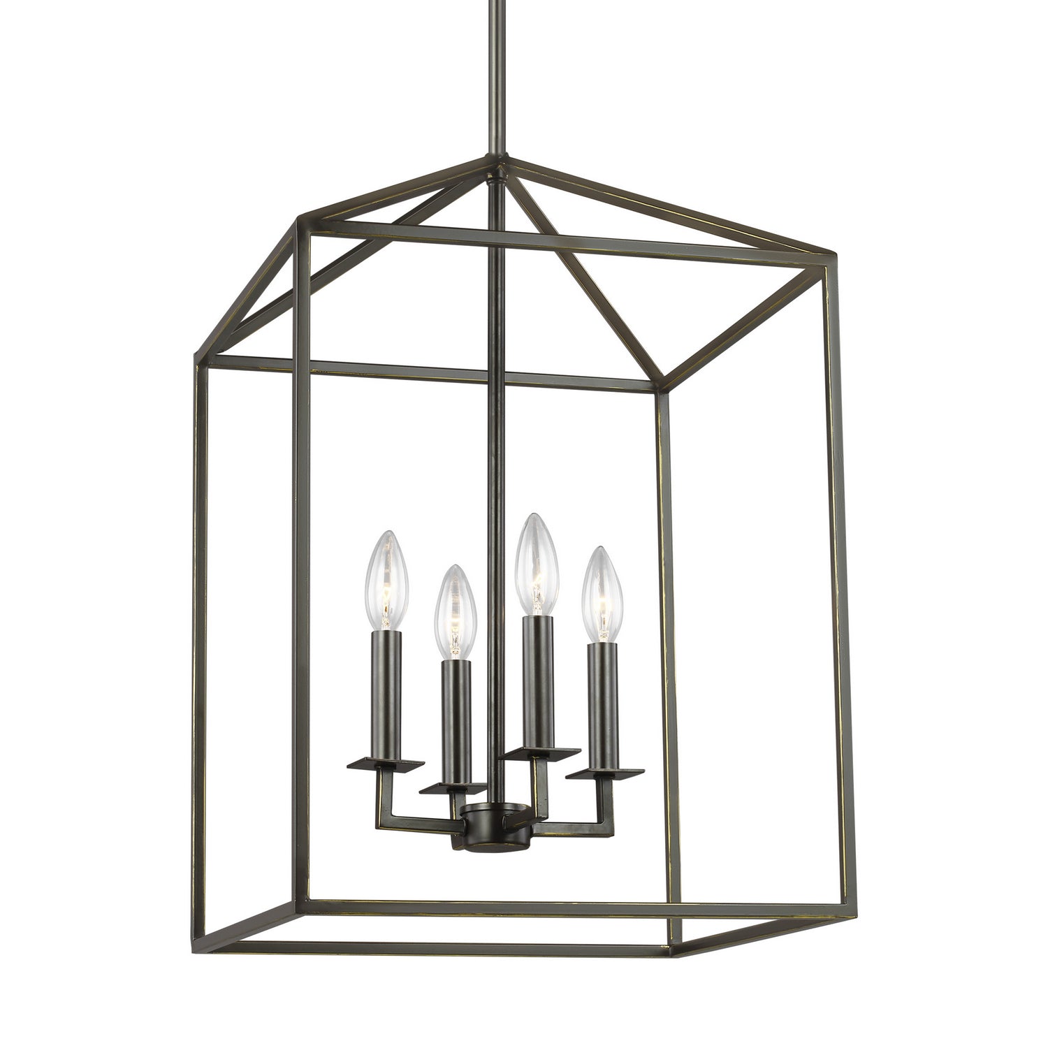 Generation Lighting - 5215004EN-710 - Four Light Hall / Foyer - Perryton - Bronze