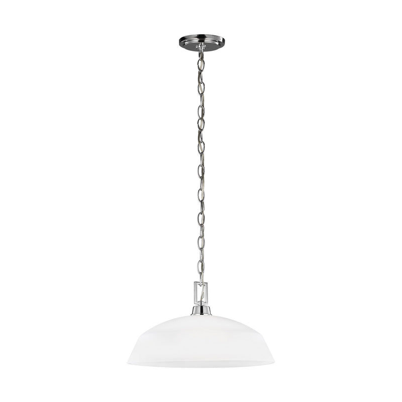 Generation Lighting - 6515201-05 - One Light Pendant - Kerrville - Chrome