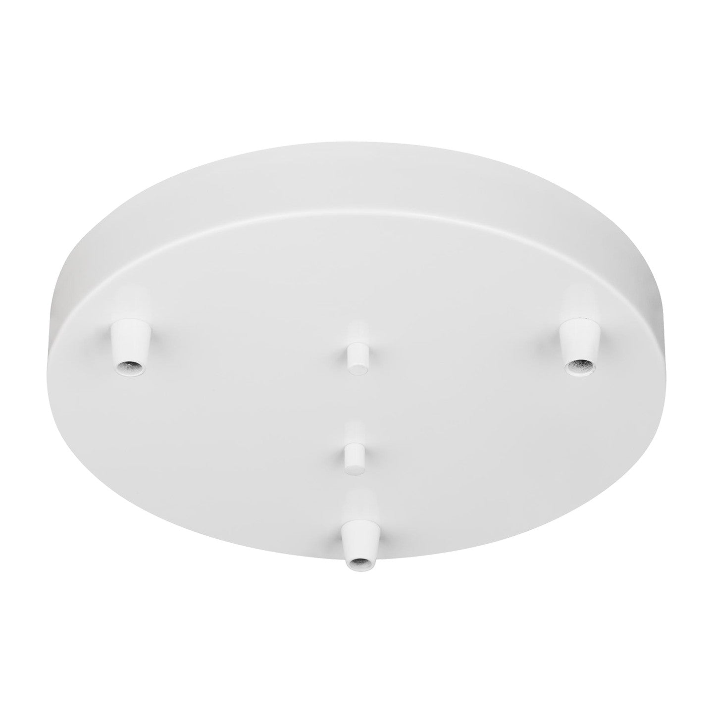 Generation Lighting - 7449403-15 - Three Light Cluster Canopy - Multi-Port Canopy - White