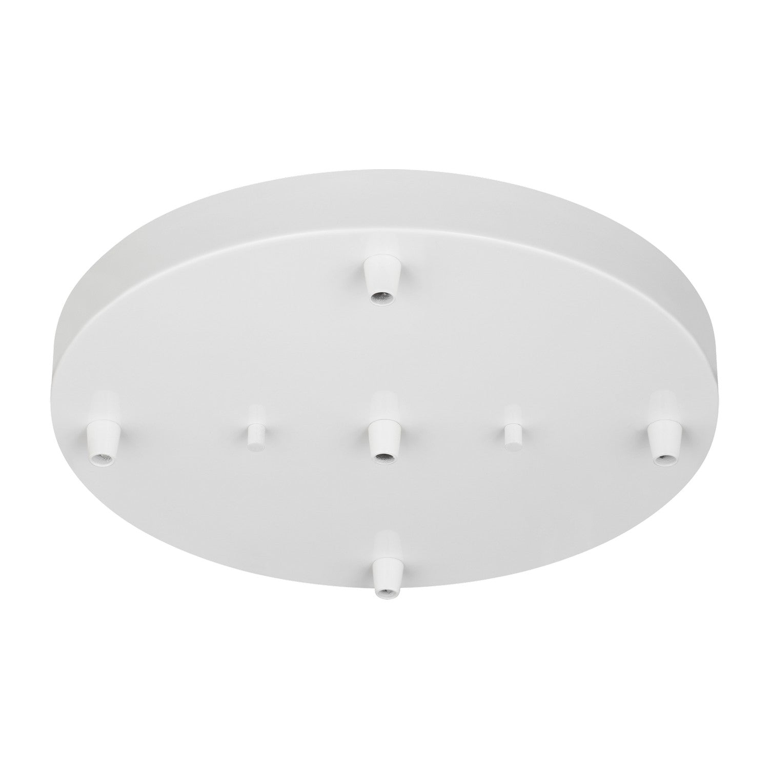 Generation Lighting - 7449405-15 - Five Light Cluster Canopy - Multi-Port Canopy - White