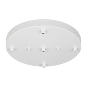Generation Lighting - 7449405-15 - Five Light Cluster Canopy - Multi-Port Canopy - White