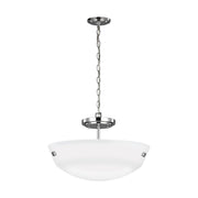 Generation Lighting - 7715202-05 - Two Light Semi-Flush Convertible Pendant - Kerrville - Chrome