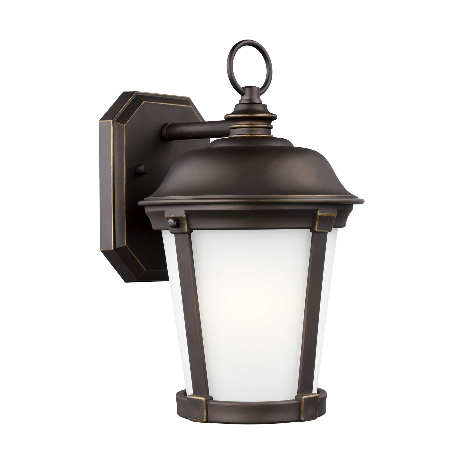 Generation Lighting - 8650701-71 - One Light Outdoor Wall Lantern - Calder - Antique Bronze