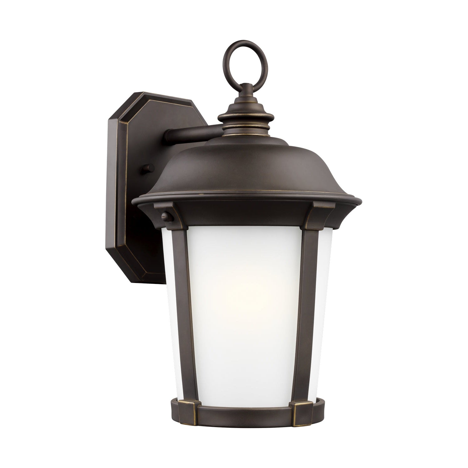 Generation Lighting - 8750701-71 - One Light Outdoor Wall Lantern - Calder - Antique Bronze