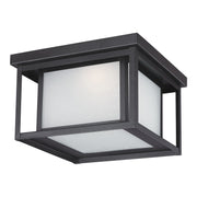 Generation Lighting - 7903997S-12 - LED Outdoor Flush Mount - Hunnington - Black