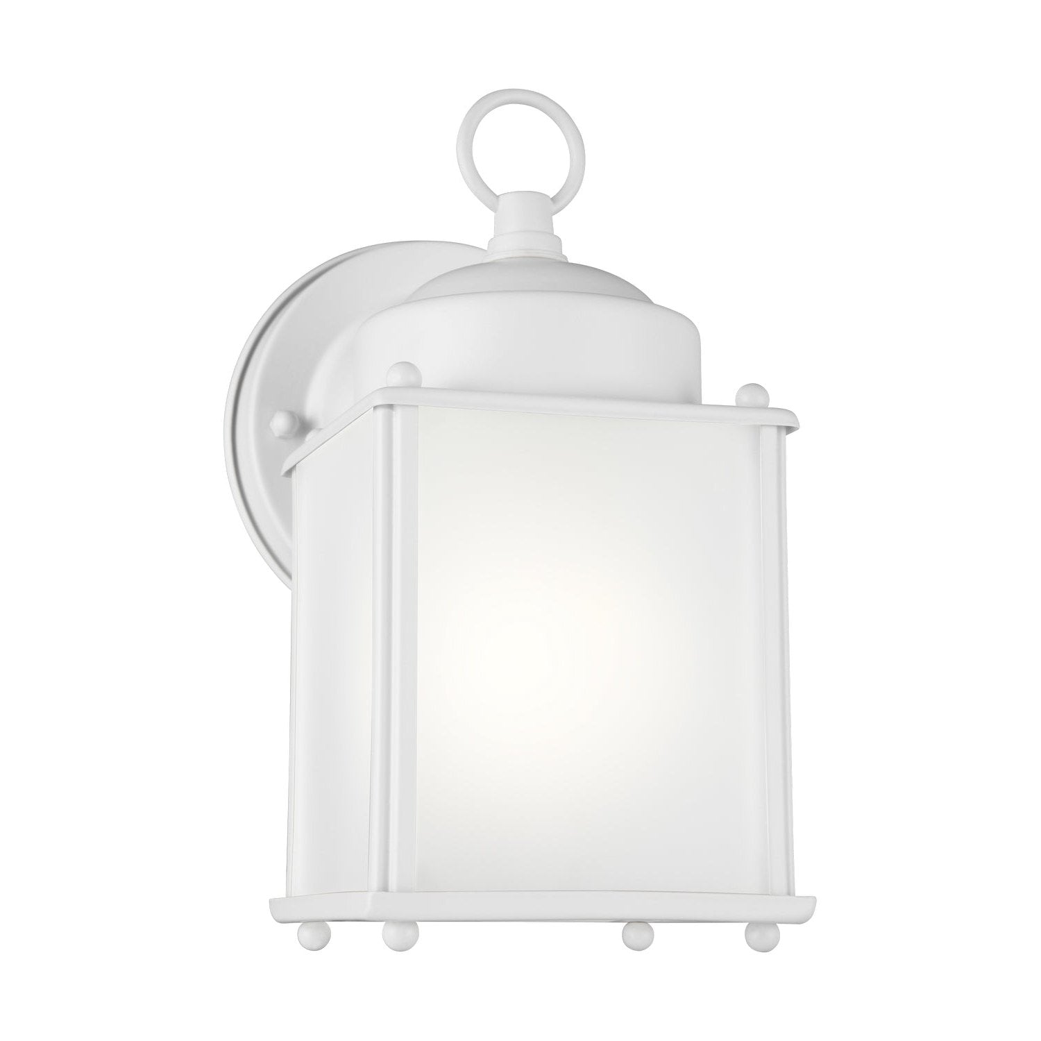 Generation Lighting - 8592001-15 - One Light Outdoor Wall Lantern - New Castle - White