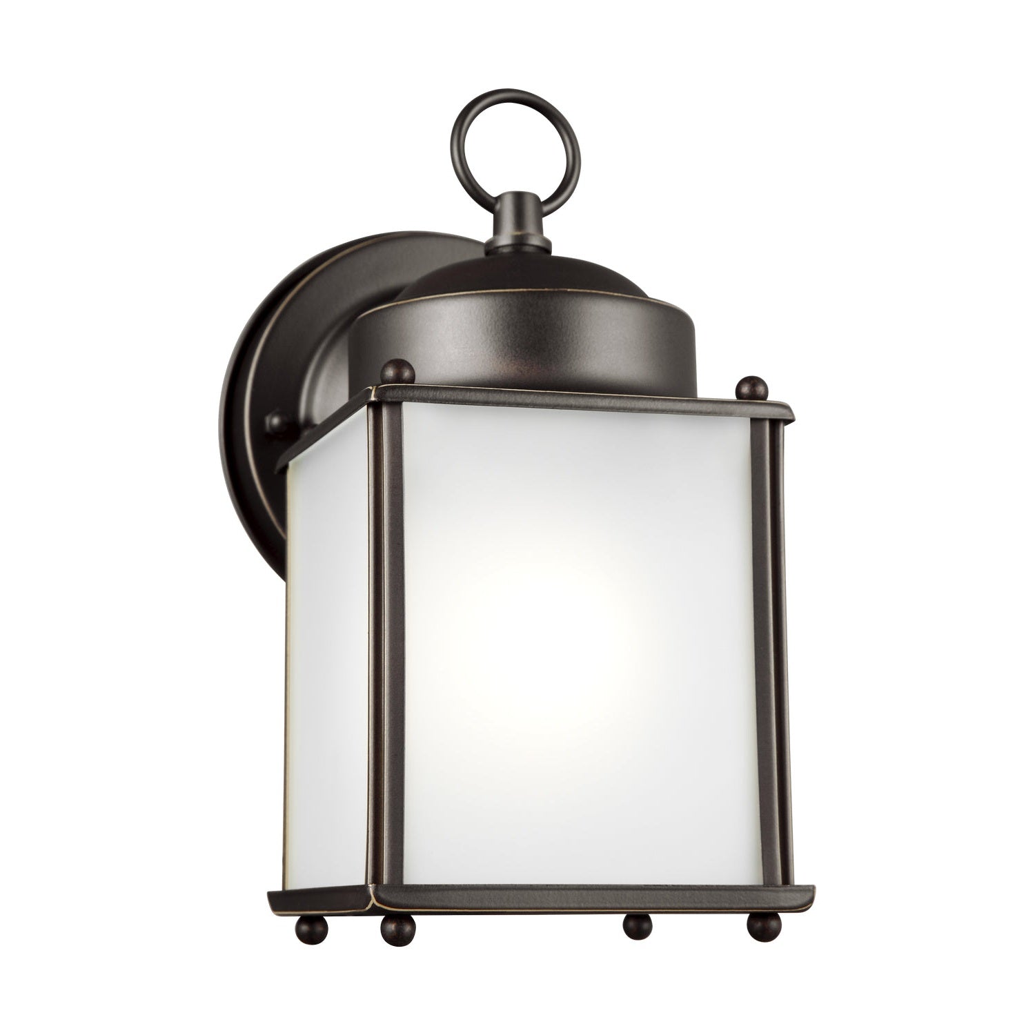 Generation Lighting - 8592001EN3-71 - One Light Outdoor Wall Lantern - New Castle - Antique Bronze