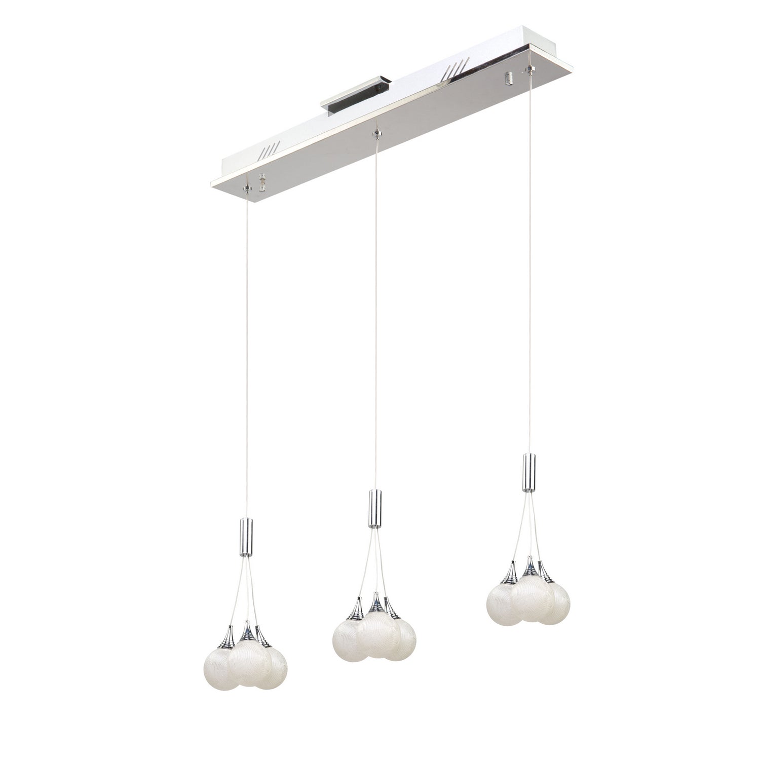 Artcraft - AC7579 - LED Island Pendant - Odyssey - Chrome