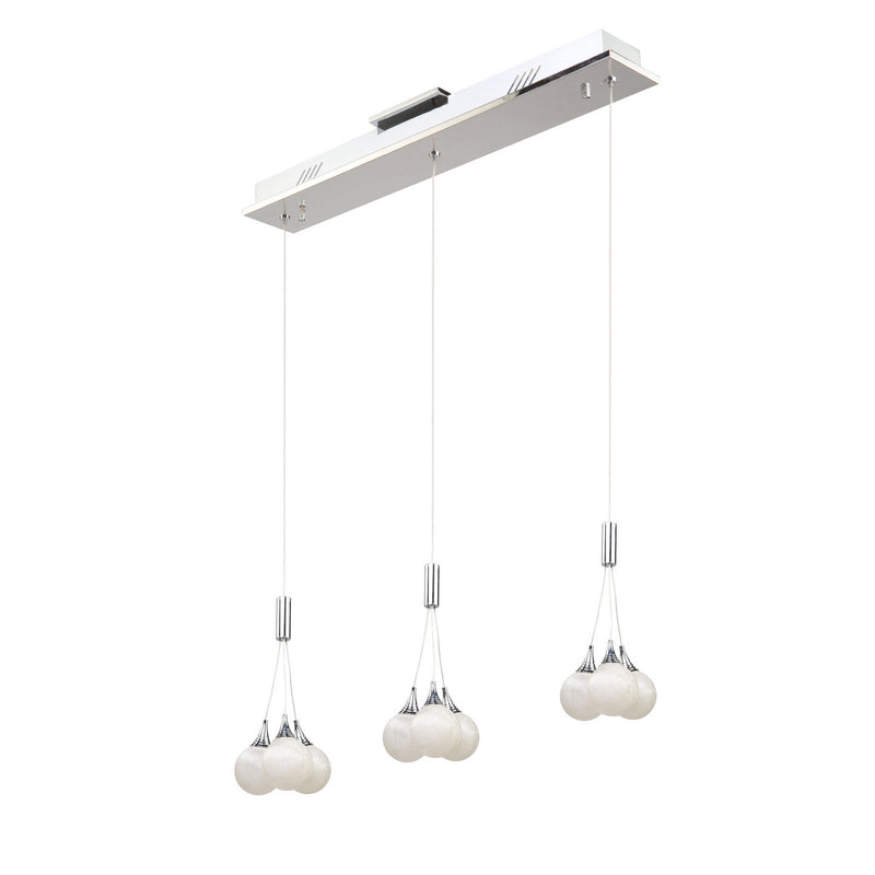 Artcraft - AC7579 - LED Island Pendant - Odyssey - Chrome