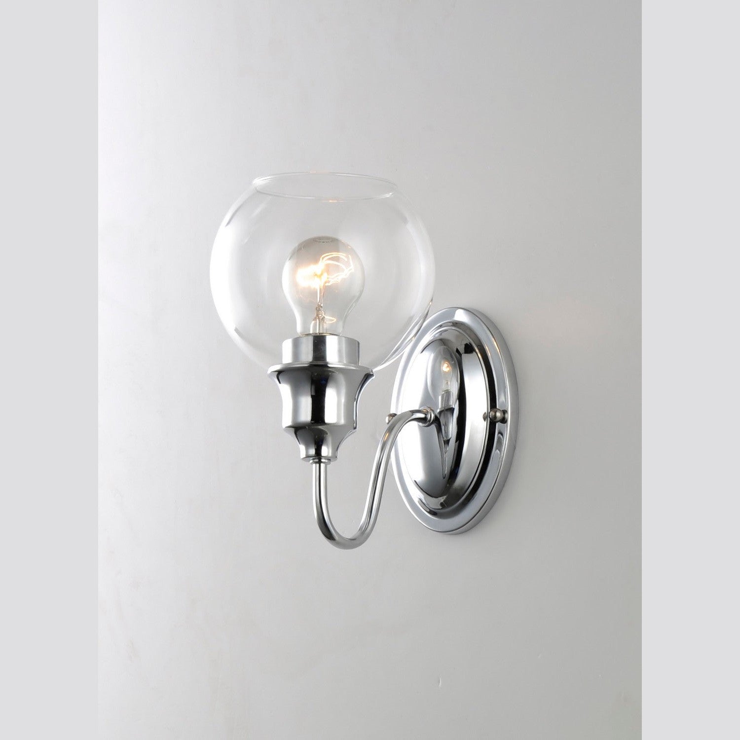 Maxim - 1111CLPC - One Light Wall Sconce - Ballord - Polished Chrome