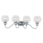 Maxim - 1114CLPC - Four Light Bath Vanity - Ballord - Polished Chrome