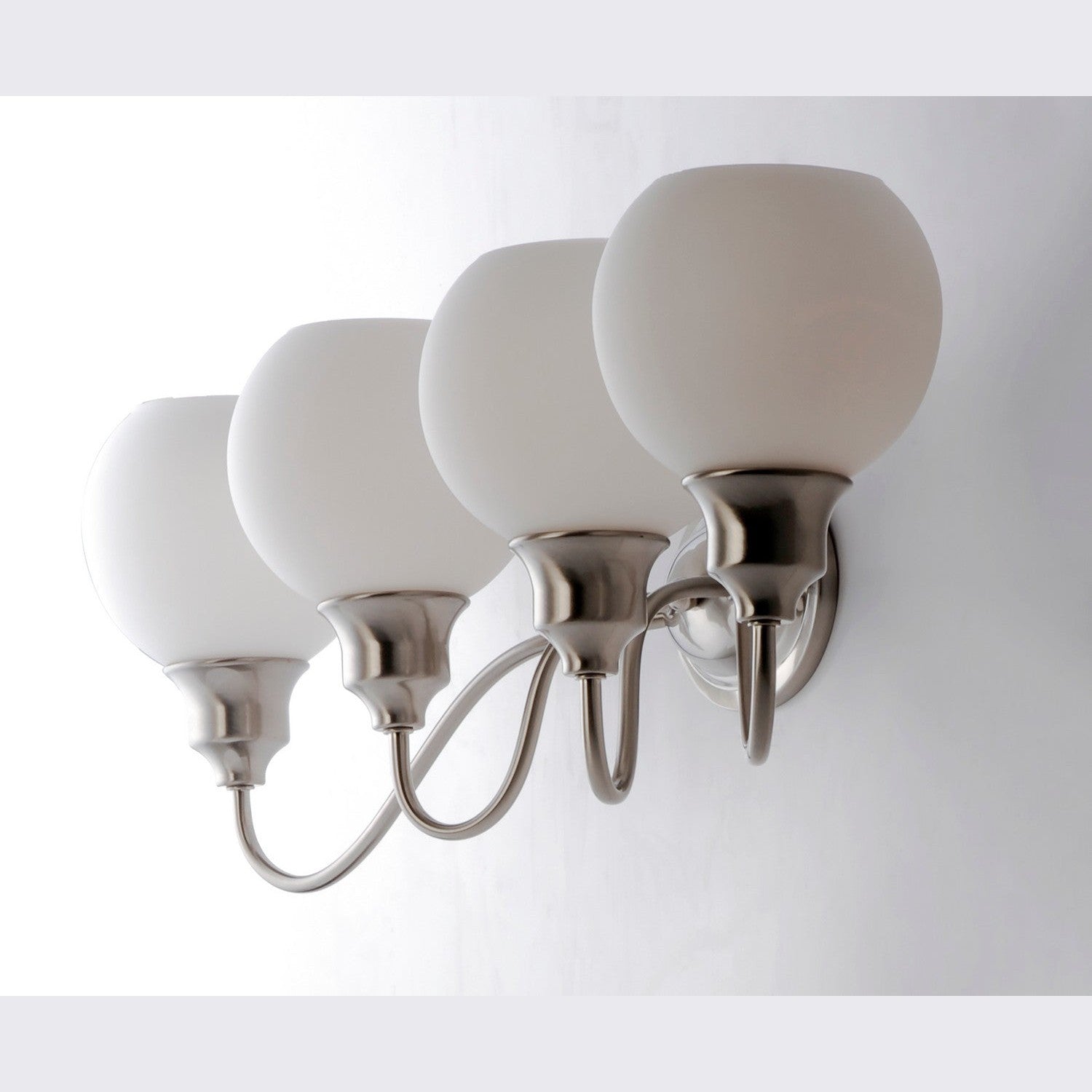 Maxim - 1114SWSN - Four Light Bath Vanity - Ballord - Satin Nickel