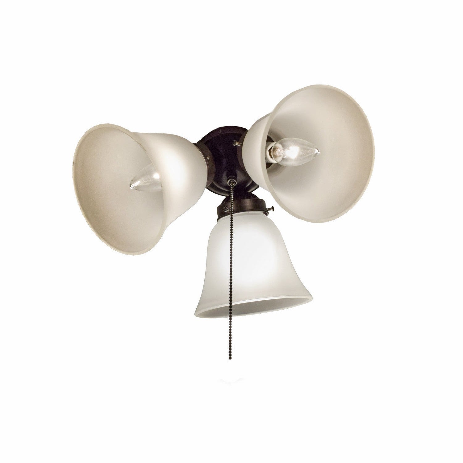 Maxim - FKT207FTOI - Three Light Ceiling Fan Light Kit - Fan Light Kits - Oil Rubbed Bronze