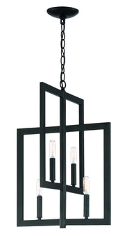 Craftmade - 44934-ESP - Four Light Foyer Pendant - Portrait - Espresso