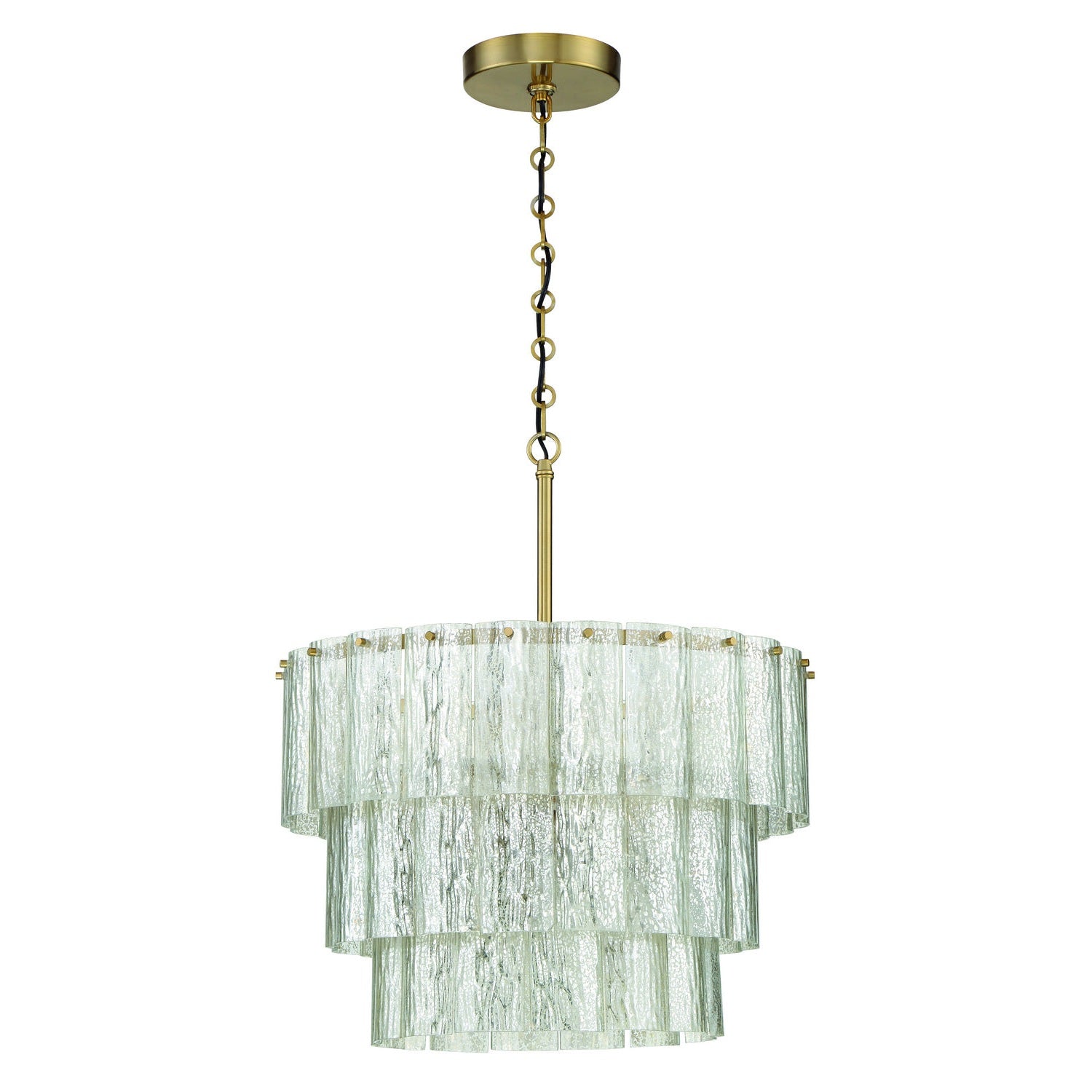 Craftmade - 48690-SB - 12 Light Pendant - Museo - Satin Brass