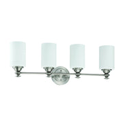 Craftmade - 49804-BNK - Four Light Vanity - Dardyn - Brushed Polished Nickel