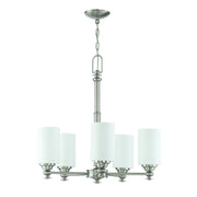Craftmade - 49825-BNK - Five Light Chandelier - Dardyn - Brushed Polished Nickel