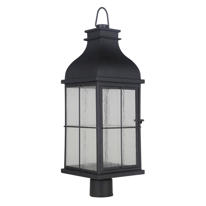 Craftmade - ZA1825-MN-LED - LED Post Mount - Vincent - Midnight