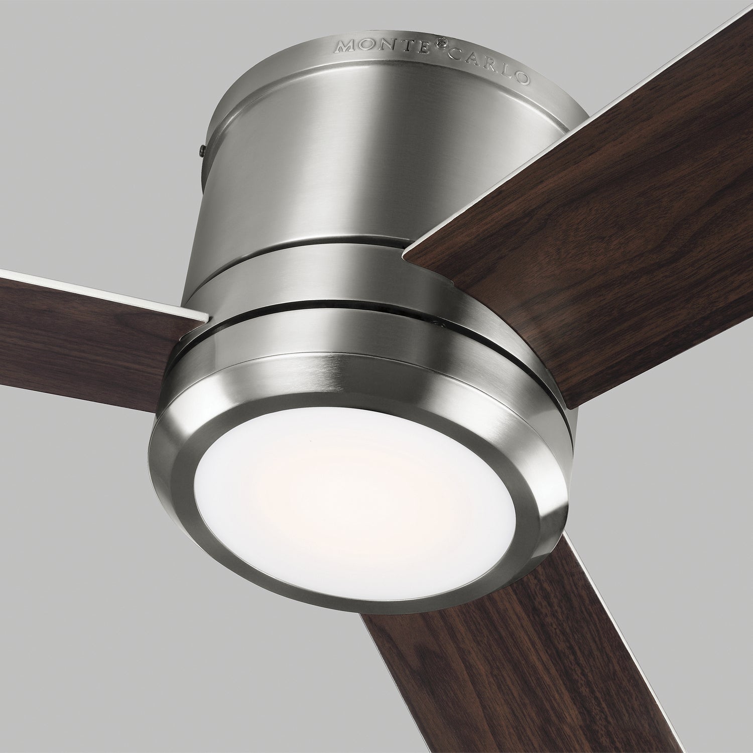 Generation Lighting - 3CLMR56BSD-V1 - 56" Ceiling Fan - Clarity - Brushed Steel