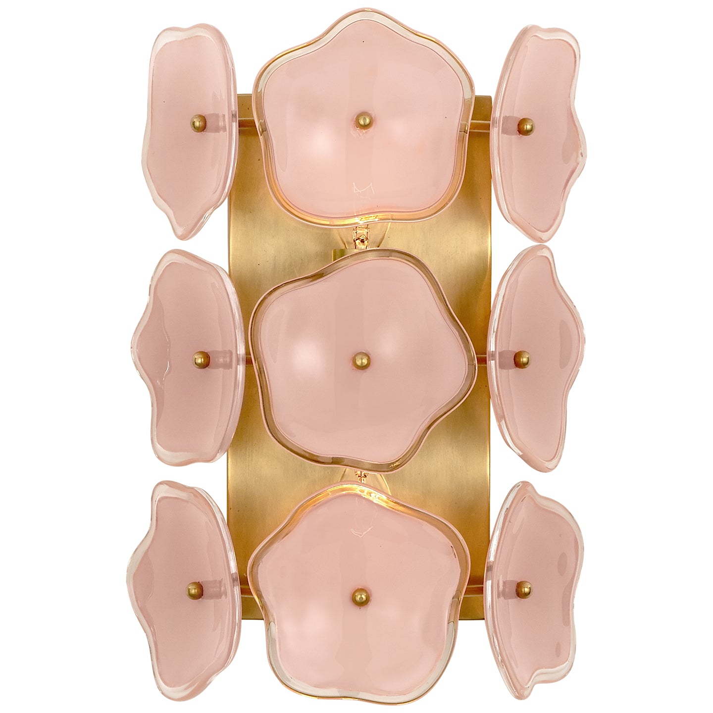 Visual Comfort Signature - KS 2065SB-BLS - Two Light Wall Sconce - Leighton - Soft Brass