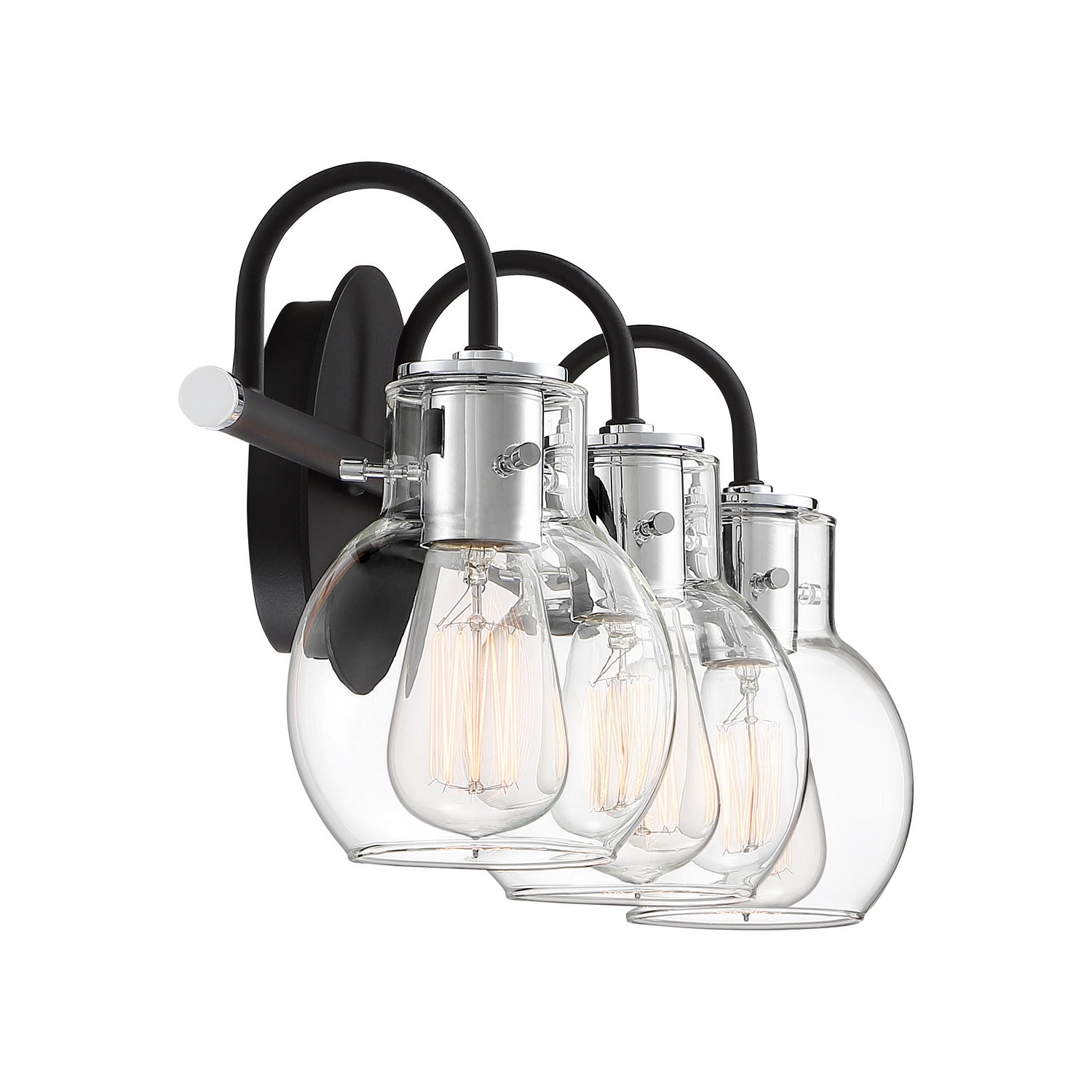 Quoizel - ANW8603EK - Three Light Bath Fixture - Andrews - Earth Black